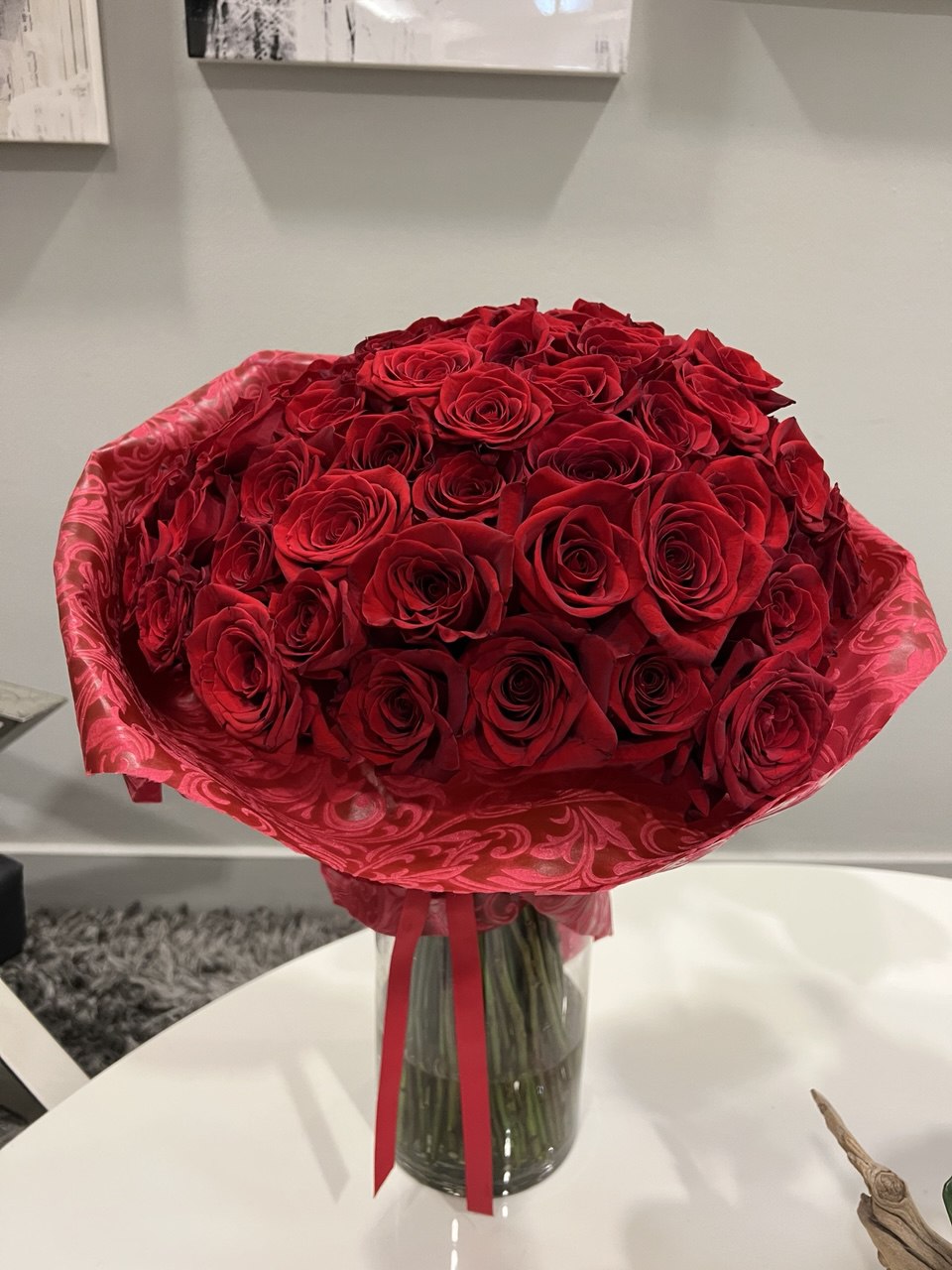 50 Long Stem roses