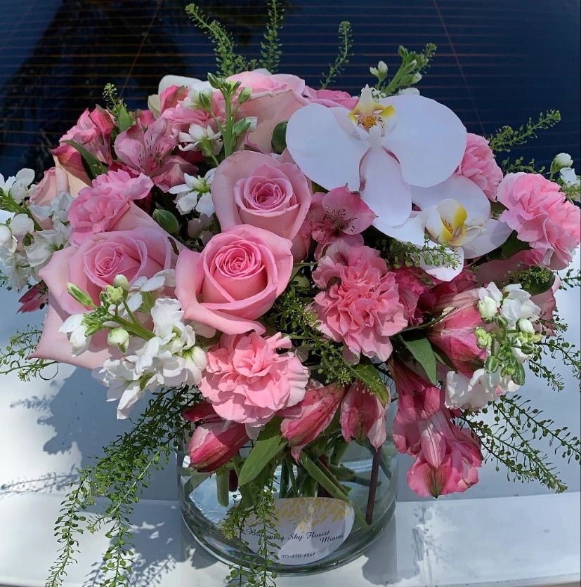 Pink Party Flowers